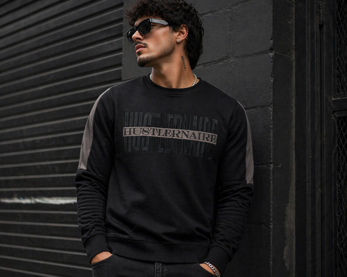 Hustlernaire Black Tracksuit
